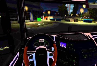 DAF XF Euro 6 Interior + Lighting Interior