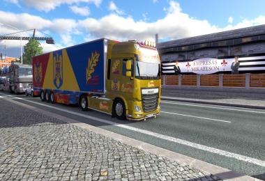 DAF XF Euro 6 Romania Metallic Paint Job