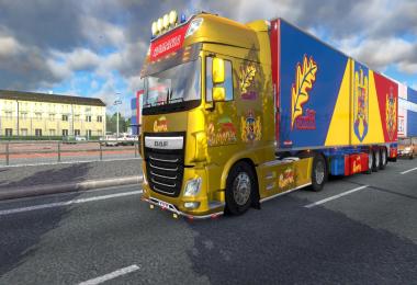 DAF XF Euro 6 Romania Metallic Paint Job