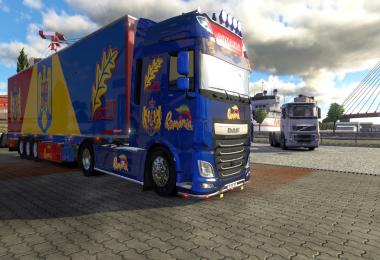 DAF XF Euro 6 Romania Metallic Paint Job