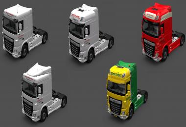 Daf XF Euro6 Peter Appel Skin Pack 5  1.15.1