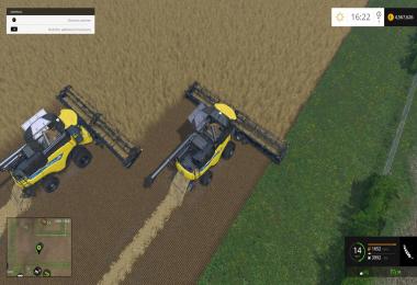 Dynamic front wheeled New Holland CR1090 Combines v1.3 Final