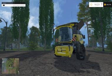 Dynamic front wheeled New Holland CR1090 Combines v1.3 Final