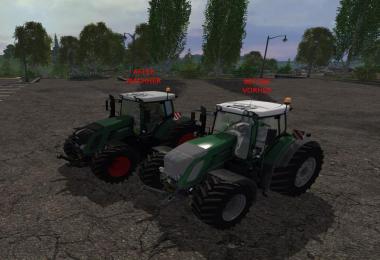 Fendt 933 Textures v1.0 Black