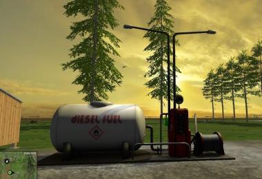 Fuelstation with lights v1.0