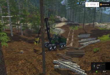 Harvester Birch trees v1.0