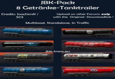 JBK-Pack 8 Trailer Tank Trailer Beverage v1.0