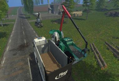 Jenz wood chipper setting frame v1.0