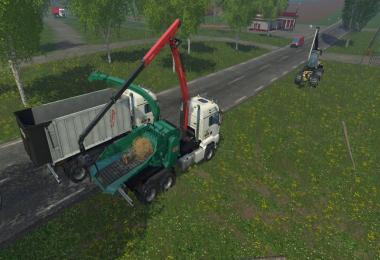 Jenz wood chipper setting frame v1.0