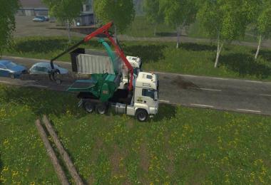 Jenz wood chipper setting frame v1.0