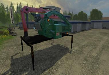 Jenz wood chipper setting frame v1.0