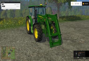 JOHN DEERE 6110RC FULL 