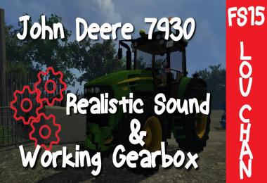 John Deere 7930 GEARBOX+REAL SOUND v1.1