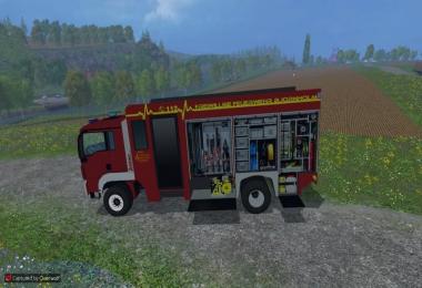 MAN TGM 14.250 v1.0 Blaulicht