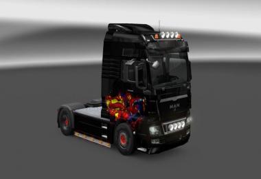 MAN TGX Superman Skin v1.0