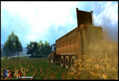 Manure spreader Tridem Dezeure v1.0