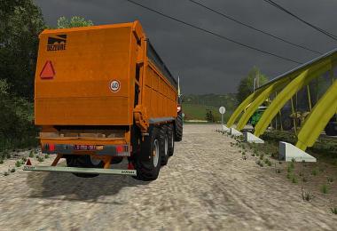 Manure spreader Tridem Dezeure v1.0