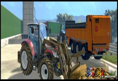 Manure spreader Tridem Dezeure v1.0