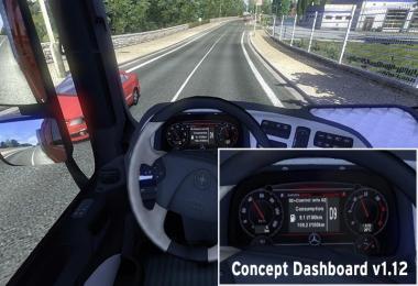 Mercedes Actros Concept Interior 1.12