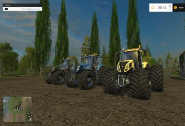 New Holland T8320 EvoXtreme v1.12 Pack