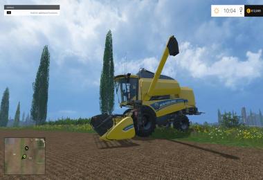 New Holland TC590 Combine & Header pack v1.0