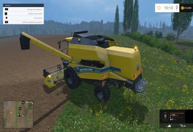 New Holland TC590 Combine & Header pack v1.0