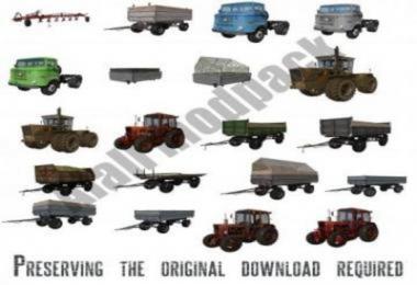 Old Russian tractors v1.3