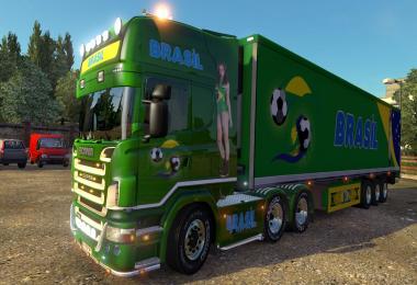 Scania R2008 50k Brazilian Metallic Paint Job v2.0