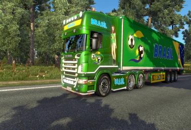 Scania R2008 50k Brazilian Metallic Paint Job v2.0