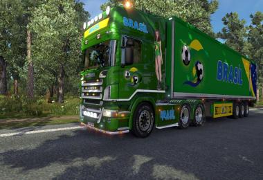 Scania R2008 50k Brazilian Metallic Paint Job