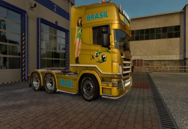 Scania R2008 50k Brazilian Metallic Paint Job