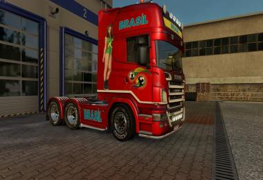 Scania R2008 50k Brazilian Metallic Paint Job