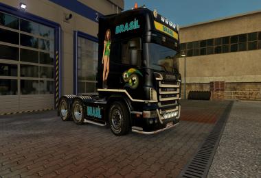 Scania R2008 50k Brazilian Metallic Paint Job