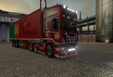 Scania R2008 50k Portugal Metallic Paint Job