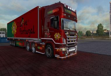 Scania R2008 50k Portugal Metallic Paint Job