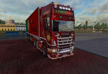 Scania R2008 50k Portugal Metallic Paint Job