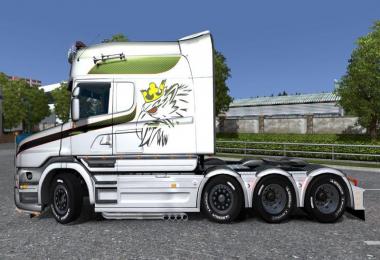 Scania T Longline V8 Vabis v1.0