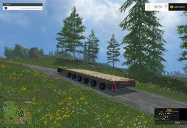 SPMT transport platform v1.0 beta