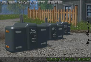 Suer magnetite weights v1.0.0