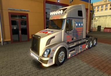 Volvo VNL 670 U.S.A Metallic Paintjob