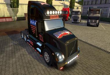 Volvo VNL 670 U.S.A Metallic Paintjob