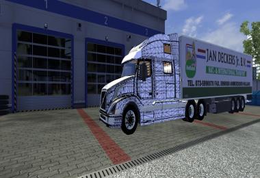 Volvo VNL & Trailer - Jan Deckers Jr. 1.15.X