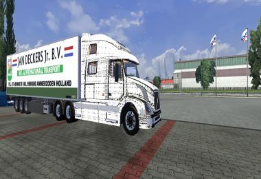 Volvo VNL & Trailer - Jan Deckers Jr. 1.15.X