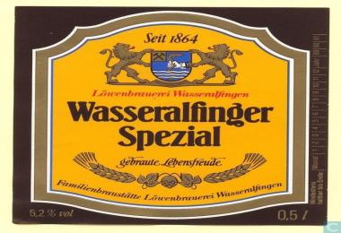 Wasseralfinger v0.5l Spezial