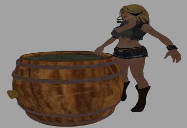 Woman with barrel v1.0