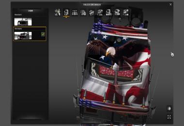 American Flag SKIN 1