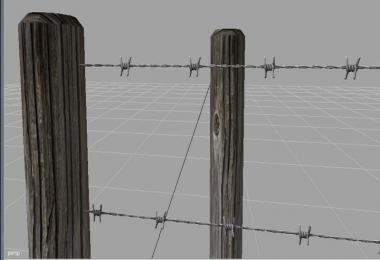 Barbed WIre Fence FS15 v1