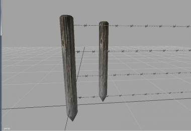 Barbed WIre Fence FS15 v1