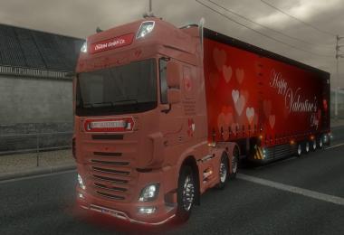 DAF XF Euro 6 Valentine’s Day Skin Trailer Jumbo [Reworked]