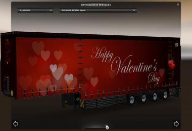 DAF XF Euro 6 Valentine’s Day Skin Trailer Jumbo [Reworked]